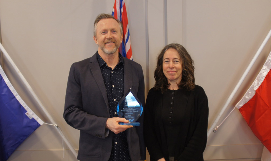 Henri Cryer-Garneau Receives Karina LeBlanc Game Changer Award
