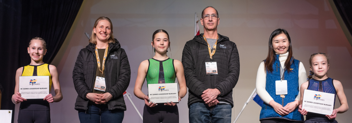 Artistic Gymnastics Bursary Presentation