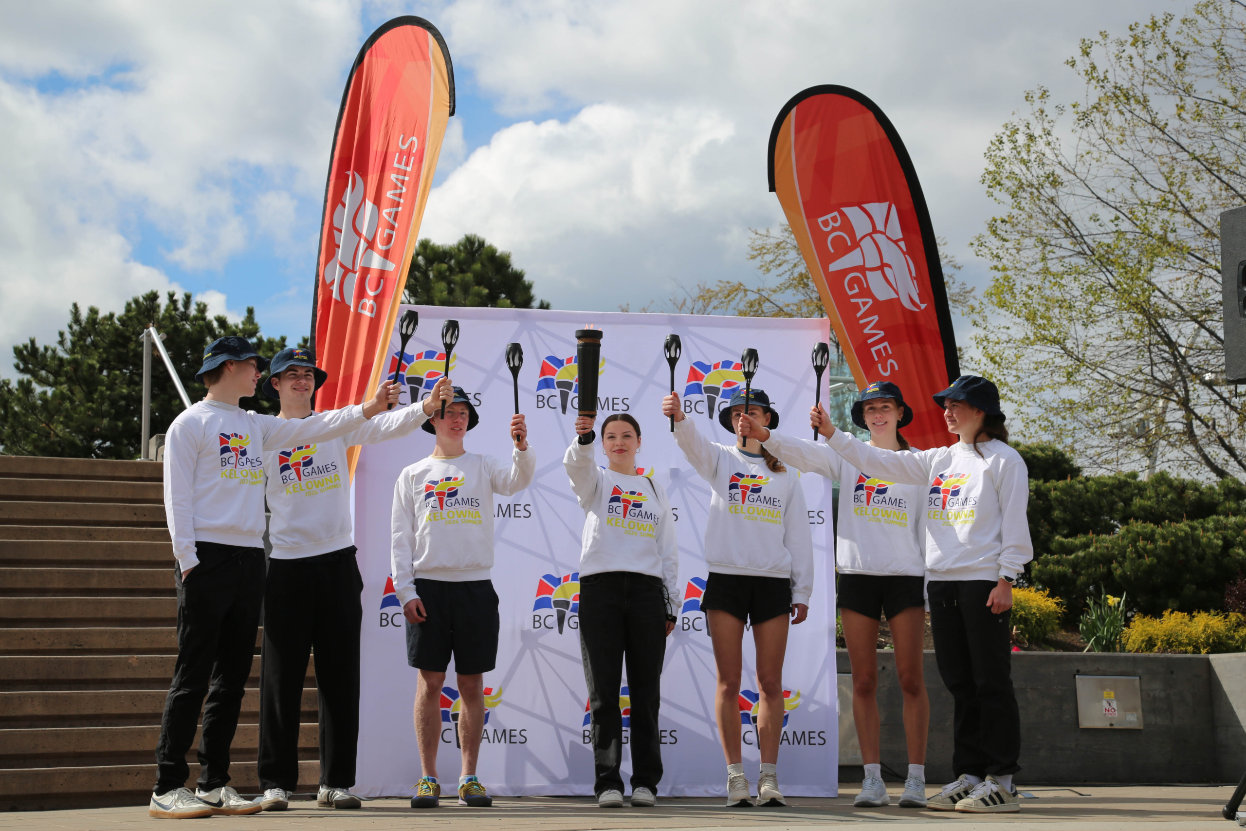 Torchlighting Ceremony at Stuart Park Marks the Road to the Kelowna 2026 BC Summer Games