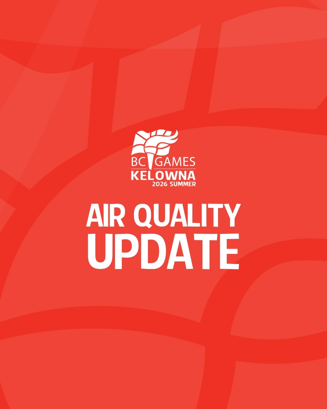 Air Quality Update for 2026 BC Summer Games