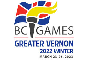Greater Vernon 2022 BC Winter Games in 2023 Logo