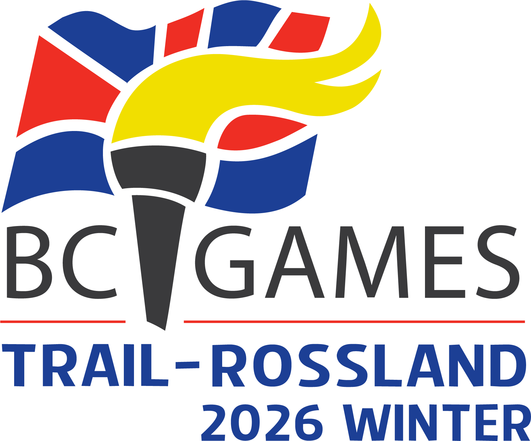 Trail-Rossland 2026 BC Winter Games logo