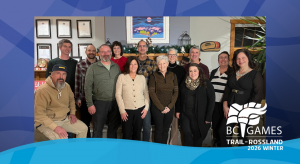 Trail-Rossland 2026 BC Winter Games Board of Directors photo